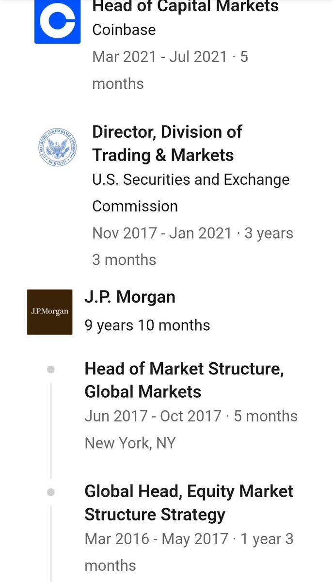RareDealsHere's tweet photo. @dmoneyquads inadvertently put me on this path. $MMTLP
Brett Redfearn can be considered the father of the modern Rule 15c2-11 amendments. As early as 2013 when he was at JP Morgan, he was a member of #STANY along with @cromwellc. In 2017 he joined the @SECGov. 1/? https://t.co/LYiNGm6VQp