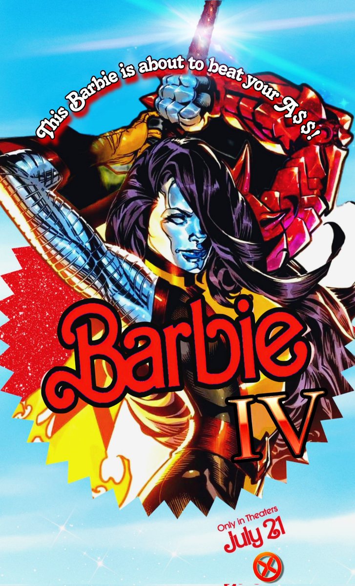 Move over Skipper there's a new bestie in town!💯🗡❌️
#BarbieTheMovie #SinsOfSinister #ImmoralXmen      #RasputunIV #Chimera #xmenhellfiregala