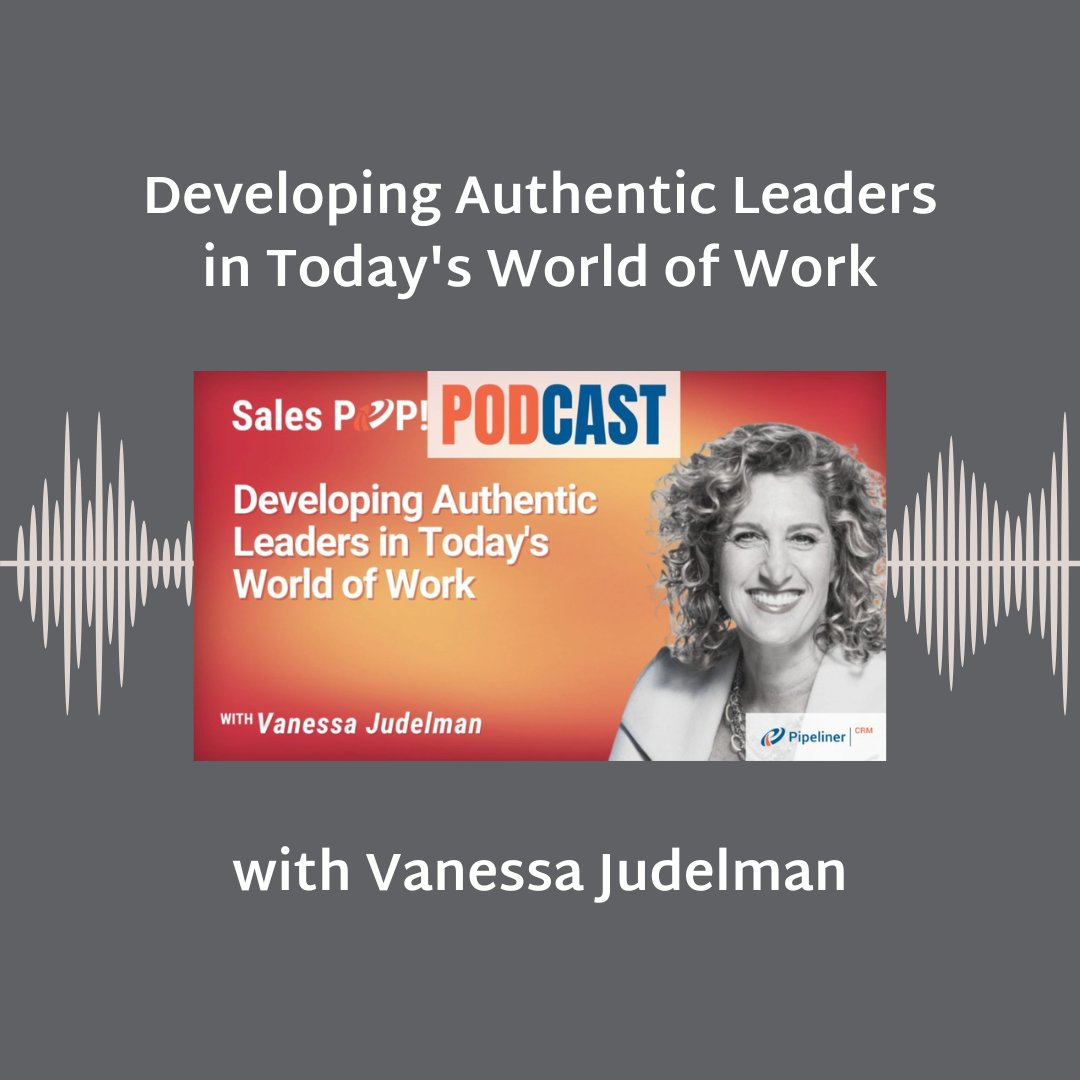 I had a terrific conversation with thought leader, speaker, and strategist John Golden on his podcast called SalesPOP!  Take a minute to listen to our conversation or watch it on Youtube. salespop.net/author/Vanessa… <a href="/RealSalesPOP/">Sales POP!</a>