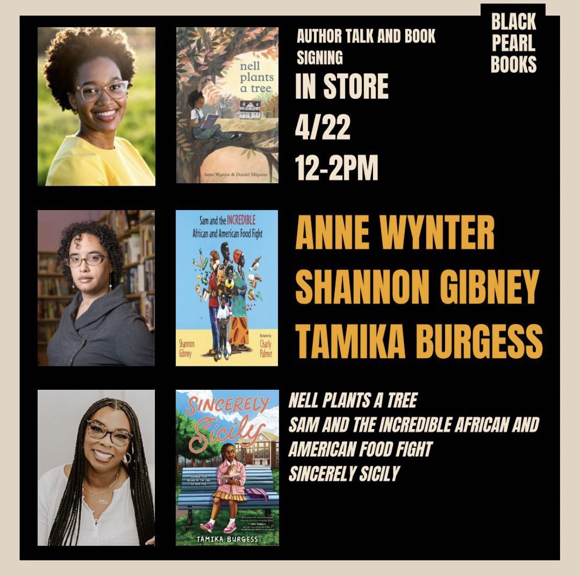 I’m heading to ✈️ Austin, TX later this month for some bookish things!!! Friday 4/21 ~ “Middle Grade Gusto!” panel at @txla_1902 Saturday 4/22 ~ Author panel at @blackpearlbooks Hope to see you there💕