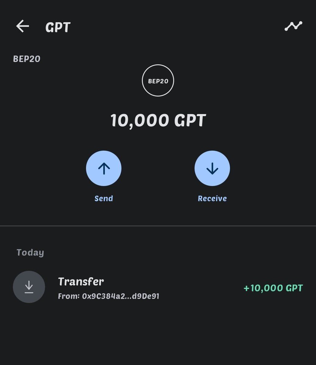 BSC_Drop's tweet photo. 📢 CryptoGPT (GPT) Airdrop Tokens: 10000 $GPT  

(GPT)  A ZK Layer-2 blockchain that powers the AI revolution.

🎁 Steps to claim 10,000 $GPT

✅ Copy and Paste to DAPP Browser 
👉 https://t.co/eBHXi0MTxe

Contract Address:
0x9C384a2C48121b207FadA4290443c1A016d9De91

#BNB #BTC https://t.co/7dC6UloZ12