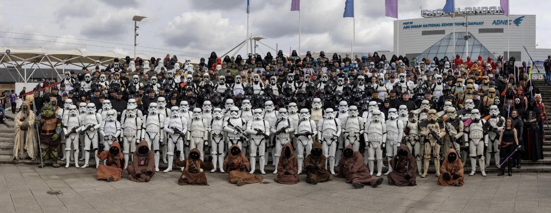 Can you spot our 🇮🇱 outpost members? 

Star Wars Celebration Europe 2023 , Excel London.
Photo by Wayne Pictures. 
#501st #StarWars #Lucasfilm #Disney #StarWarsCelebrationEurope #SWCE2023 #BadGuysDoingGood #BadGirlsDoingGreat #OneGalaxyOneGoal #MakeAWishUK