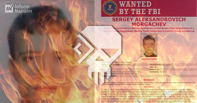 InformNapalm's tweet photo. Hacked: #Russian GRU officer wanted by the #FBI @FBIMostWanted, leader of the #hacker group APT28.
Ukrainian hacktivist team 'Cyber Resistance' hacked the email of Lt. Colonel Sergey Morgachev, unit #26165 + SPECIAL TECHNOLOGICAL CENTER LLC. 

Details:
https://t.co/x6k875v1Fs https://t.co/WdBsaLPtcC