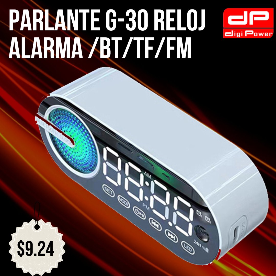 DigiPower_ec's tweet image. 🕑#Relojdigital LED #recargable con parlante integrado!
✔ Con conexión Bluetooth, radio FM y tarjeta de memoria
📲Para más información comunícate con nuestros asesores de venta
✔0979264595
✔Pedidos al por mayor 0995864974
🚛Envíos a todo el Ecuador
#alarma #relojinteligente