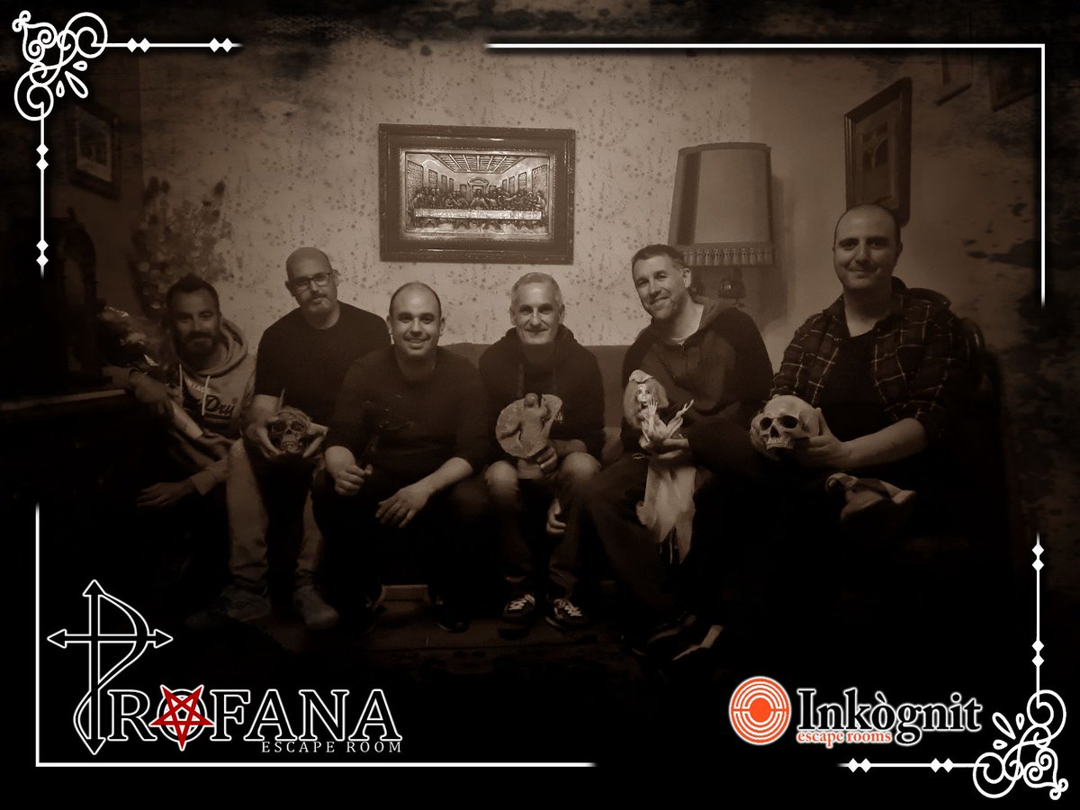 Escape Room de terror a Granollers molt recomanable ⭐⭐⭐⭐⭐
És per 2-6 persones però crec que quants menys millor, així patireu/gaudireu més 😉
profanaescaperoom.com