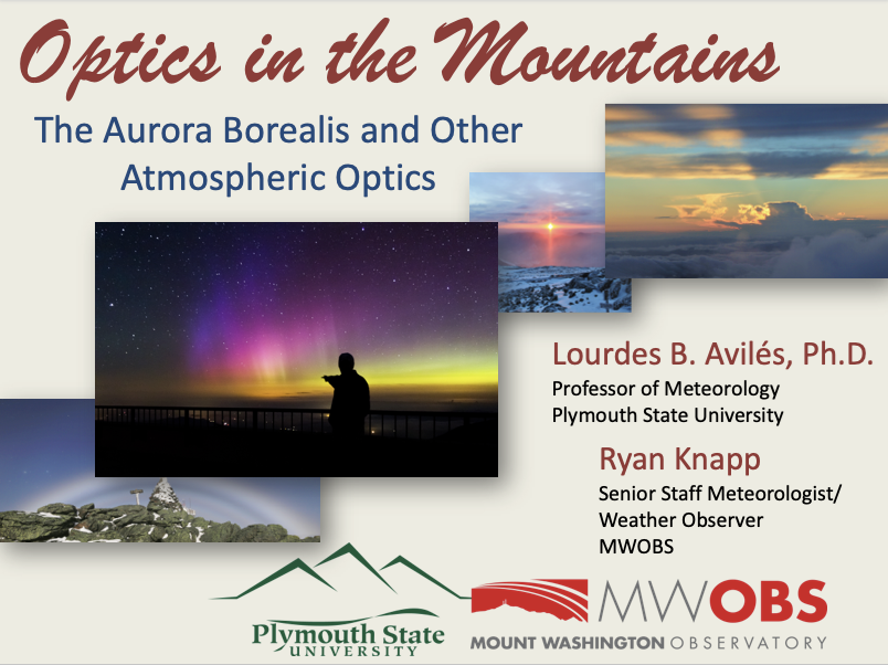Tomorrow Tuesday 11 April at 7pm, MWOBS Science in the Mountains. Free and on zoom. I've had a lot of fun putting this together. To register, go to mountwashington.org/educational-pr…