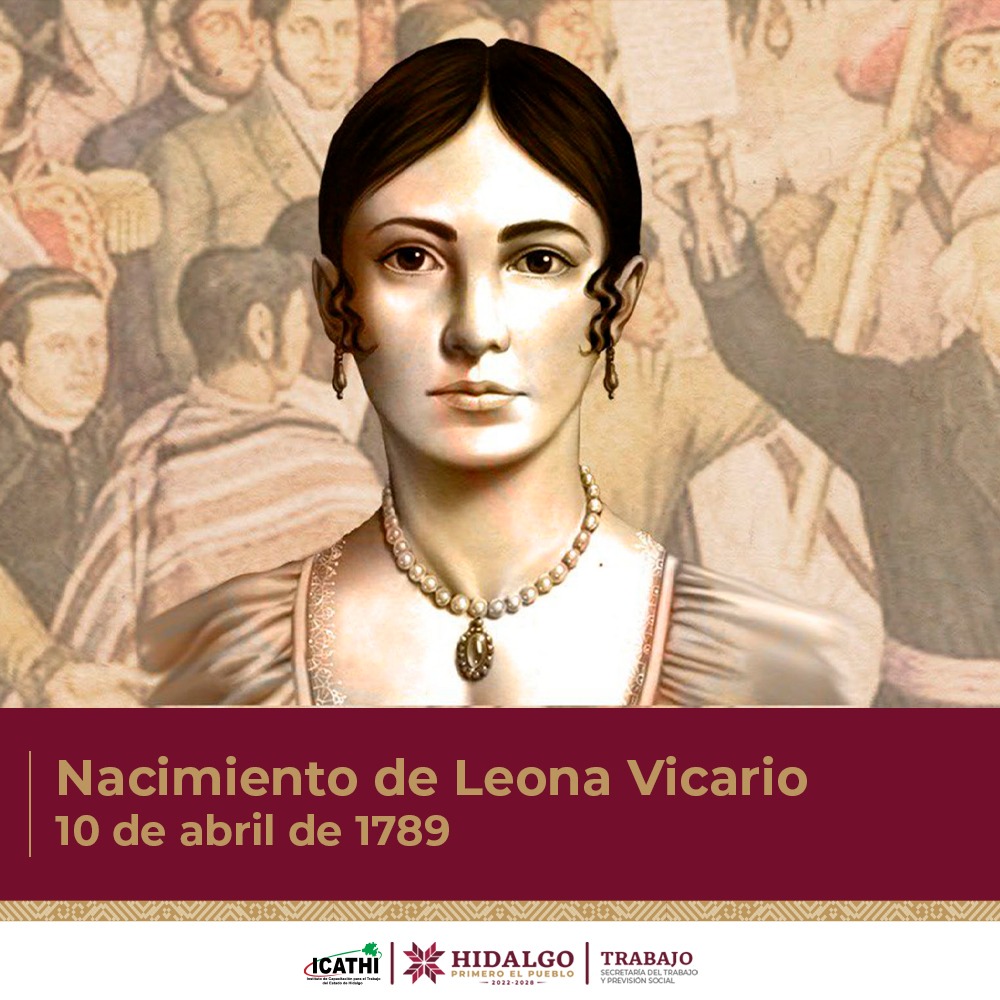 Leona Vicario es reconocida como una heroína nacional, por su fundamental participación en el movimiento de #Independencia de México #10deAbril #EfeméridesICATHI