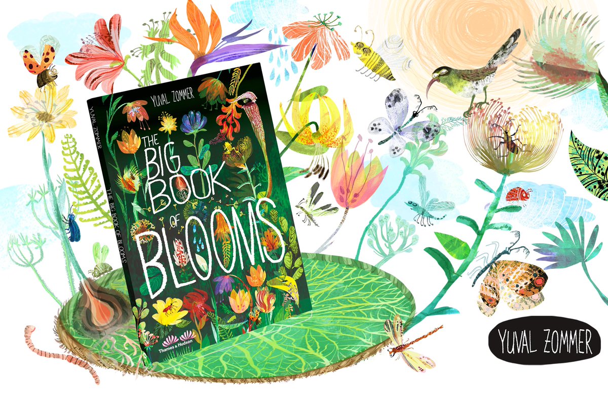 Spring, here, there and everywhere 
#TheBigBookOfBlooms #kidsneednature #spring #blooms
