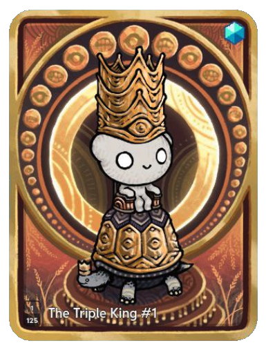 rojomcoin's tweet photo. Gen 3 leaks are out so here ya go :^)

The Masks - 1/2500
The Enlightened - 1/500
The Triple King - 1/125 https://t.co/hXwN4EQhPi