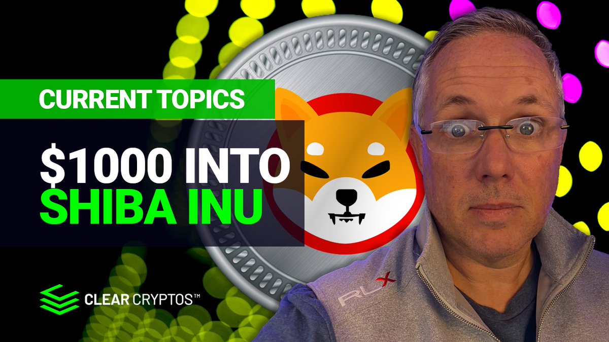 ClearCryptos's tweet photo. SHIBA INU - How Much COULD You Make if You Put $1000 Into Shib?
@austinahilton
👉 https://t.co/18NEpQUYlb via @YouTube
#ClearCryptos #crypto #ccx #shibainu #shib @shibtoken #proft #roi https://t.co/htXqQ8S4ni