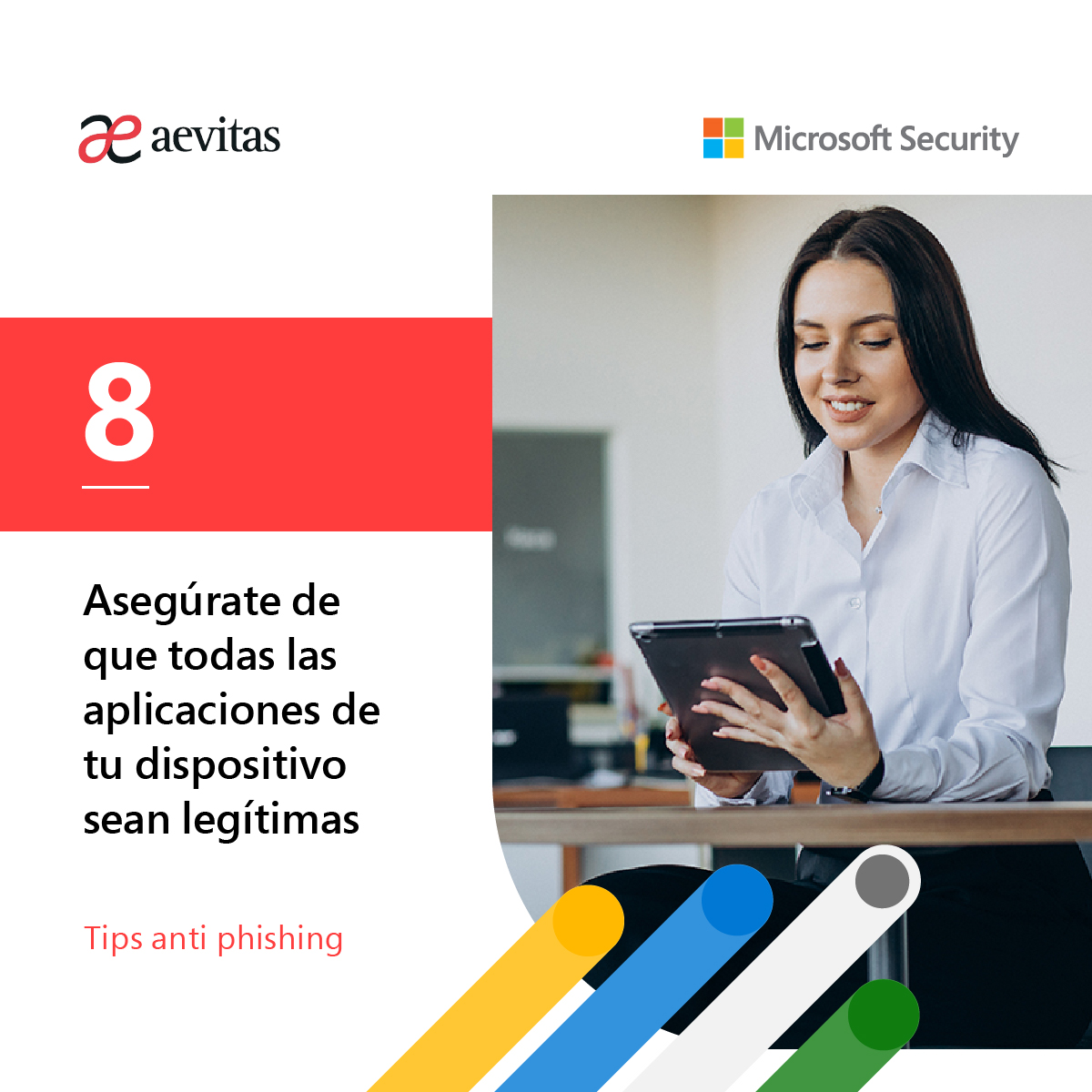 aevitasmx's tweet photo. No instales cualquier aplicación en tus dispositivos. ¡Nada es gratis! Las aplicaciones de proveedores sin validación o aplicaciones ilegales, son siempre las más vulnerables. Conoce más en: https://t.co/CdYO3brwd1 #Microsoft #Security #BeCyberSmart https://t.co/5GtiJG7bPR