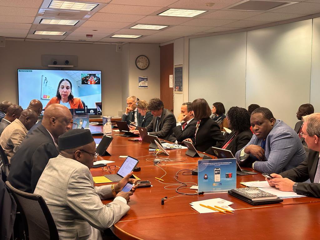 On the first day of the @WorldBank Spring Meeting, we had several meetings with the #Gambia delegation about our upcoming DPF support to the government, strengthening the energy sector, and the need to protect the country's broadband infrastructure. #ReshapingDevelopment