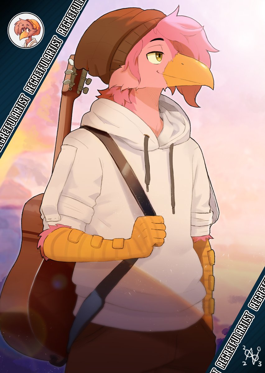00Niine's tweet photo. [Gift🥹 3/6] @regretfulartist 's birb boy.
Thanks for letting me draw him :) https://t.co/aTMAkbkJFJ