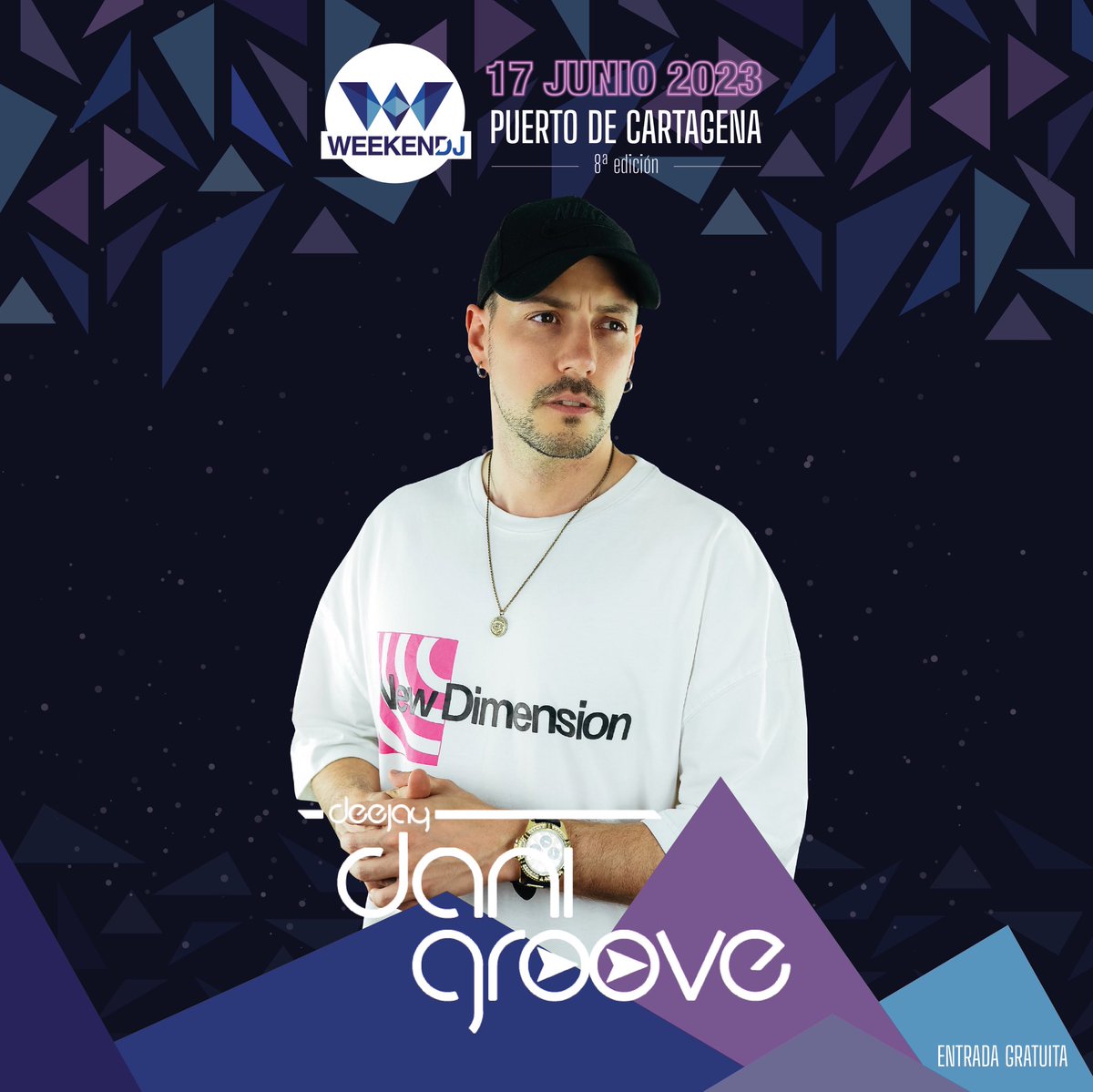 weekenddjfest's tweet photo. 🔊DANI GROOVE estará en el #Weekenddj2023 🔥

Estamos convencidos que muchos lo conocéis porque ha pinchado en los festivales, discotecas y clubs más 🔝de la Costa Levantina 🙌🏻 Y ademas…¡estuvo en la 1ª edición del #weekenddj!  

¿Tienes ganas de que sea 17 de junio?🔥🔥🔥 https://t.co/4EW6EC53vZ