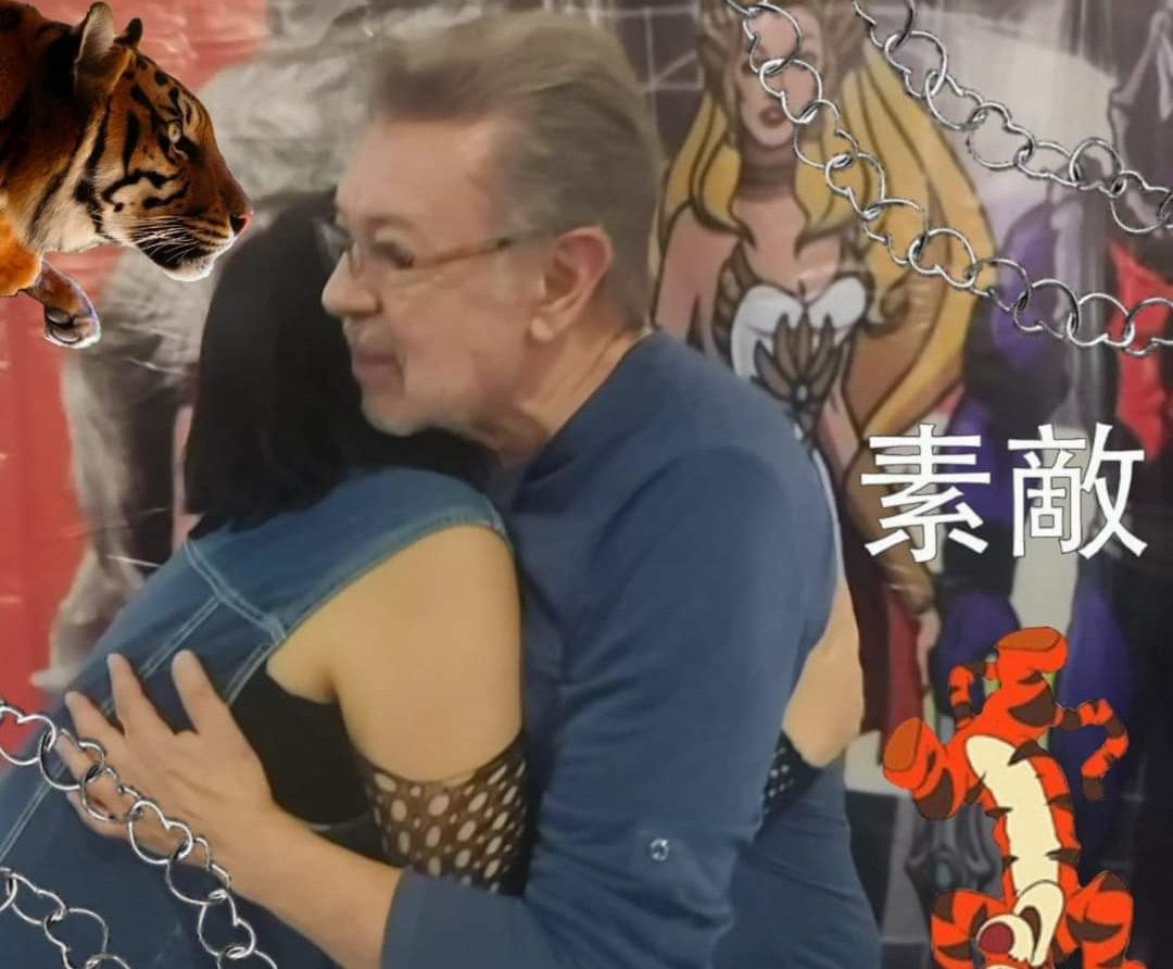 Con un gran actor de doblaje: Rubén Roig en la convención #Fanfest #Doblaje #anime #winniethepooh #tomyjerry