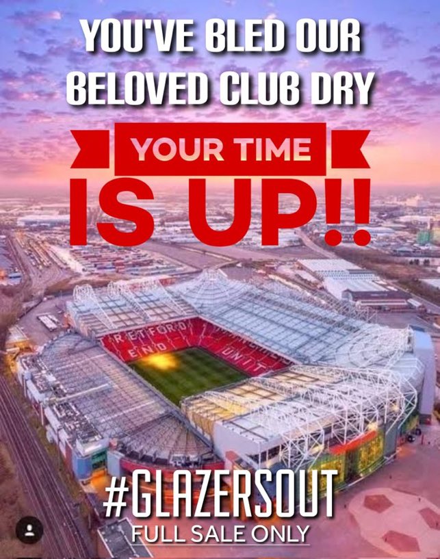 MrManUnitedd's tweet photo. Massively retweet 

#GlazersOut https://t.co/IKZK5ESPUV