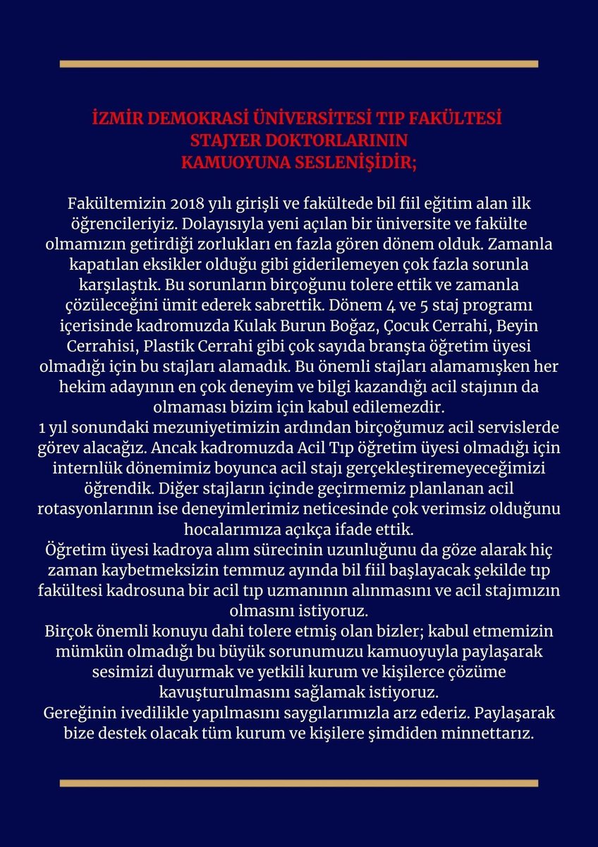DrAysem's tweet photo. #idütıpacilciistiyor #idütıpACİLyardım https://t.co/wYzKcV6ovD