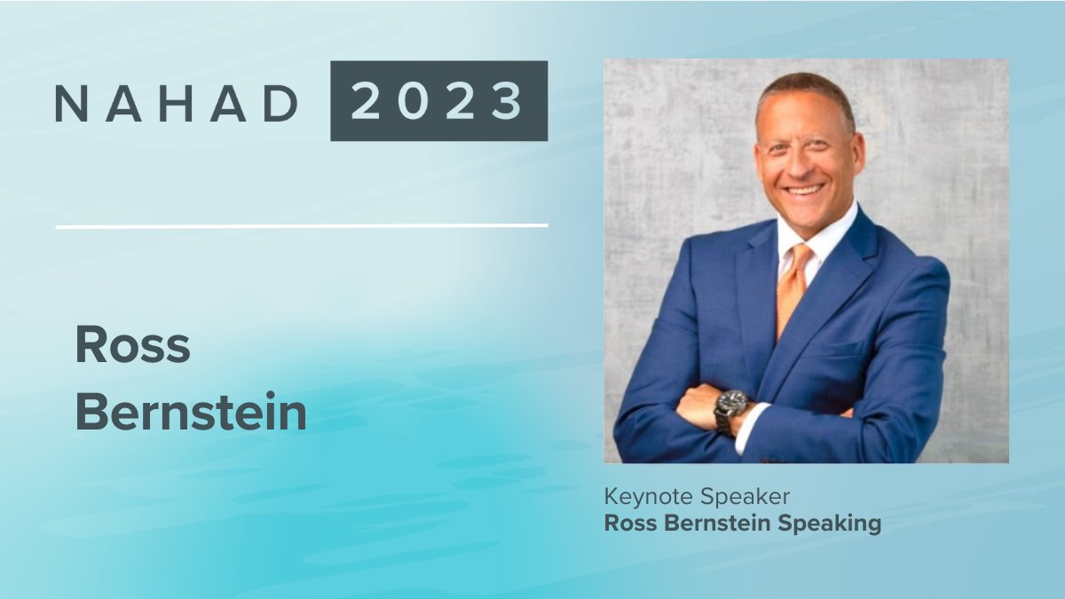 Get ready for an engaging keynote session at #NAHAD2023 with <a href="/RossBernstein/">Ross Bernstein</a>. Learn "The Champion's Code" for building relationships through life lessons of integrity &amp; accountability. Don't wait; register today: bit.ly/3ZCtUfB

#HoseSolutions #Hoses
