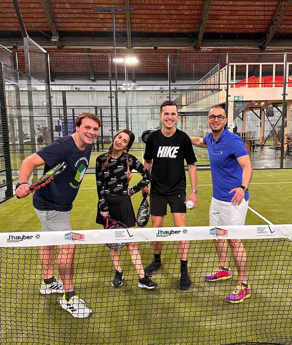 collibra's tweet image. Work hard, play harder! 🎾 Nothing beats bonding with colleagues over some friendly competition! 👊 #Teambuilding #AfterWorkFun #PadelPerfection #OneCollibra