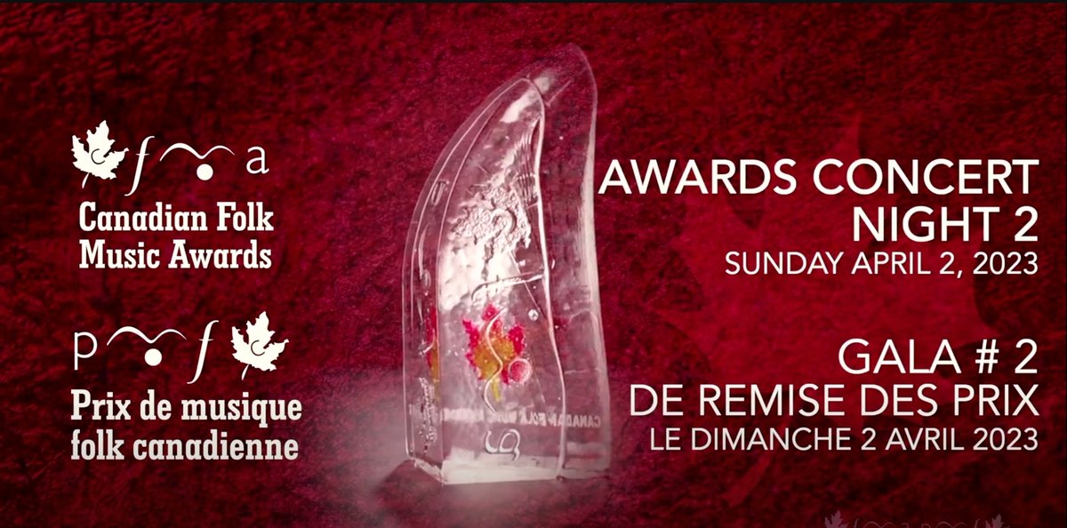 Originally broadcast from @RogueFolk #Vancouver, &amp; now available to watch via our #youtube channel:

Awards Concert Night 1 / Gala # 1 de remise des prix youtube.com/live/PWFwUG4yD…

Awards Awards Concert Night 2 / Gala # 2 de remise des prix youtube.com/live/t6bRW-Inq…
#FACTORfunded