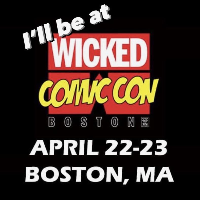 I’ll be attending artist alley at Wicked Comic Con at the Haynes Convention Center ( table 396) on April 22-23. I’ll have a bunch of portfolios with prints and original artwork on hand, and I’ll be taking on sketch commissions for any interested attendees during the show.