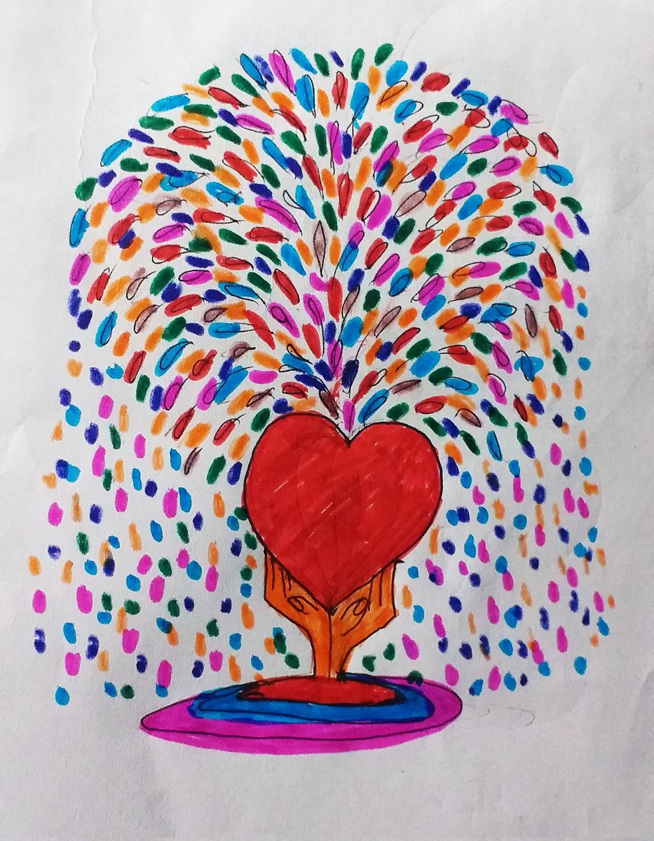 RenuSuryavansh3's tweet photo. https://t.co/IEPQaWPUS9
Hello everyone this is my heart colourful Fountain sketch #heartcolourfulfountain #fountain #colourfulfountain #heartfountain #colourartist #colorfulldrawing #myart #artstudio #viral #trending #newart #simpleart #abstractart #gainlike #artist #artwork https://t.co/we0ZiR8HR2