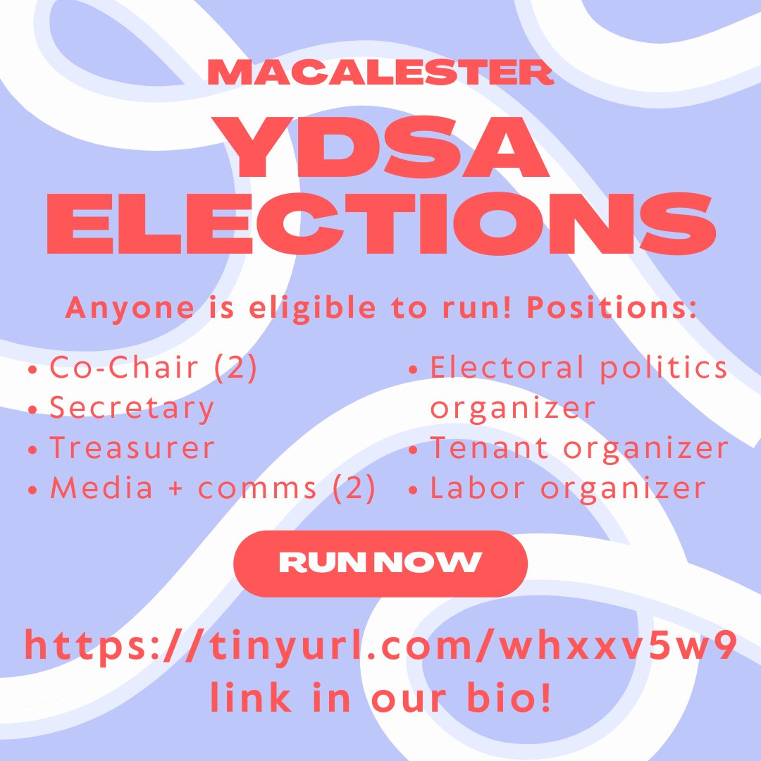 APPLY FOR A POSITION!! Applications due Monday, April 17!! DM us with any questions! Fill out this google form to apply: tinyurl.com/whxxv5w9