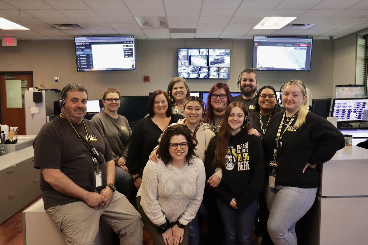 hallcofire's tweet photo. In honor of this week being National Public Safety Telecommunicators Week, HCFR wanted to recognize our 911 call takers for all that they do! We couldn’t do it without you!
#911dispatcher #emergency #HCFR #calltaker #firstresponders #publicsafety #hallcounty https://t.co/KLd6KkAtkD