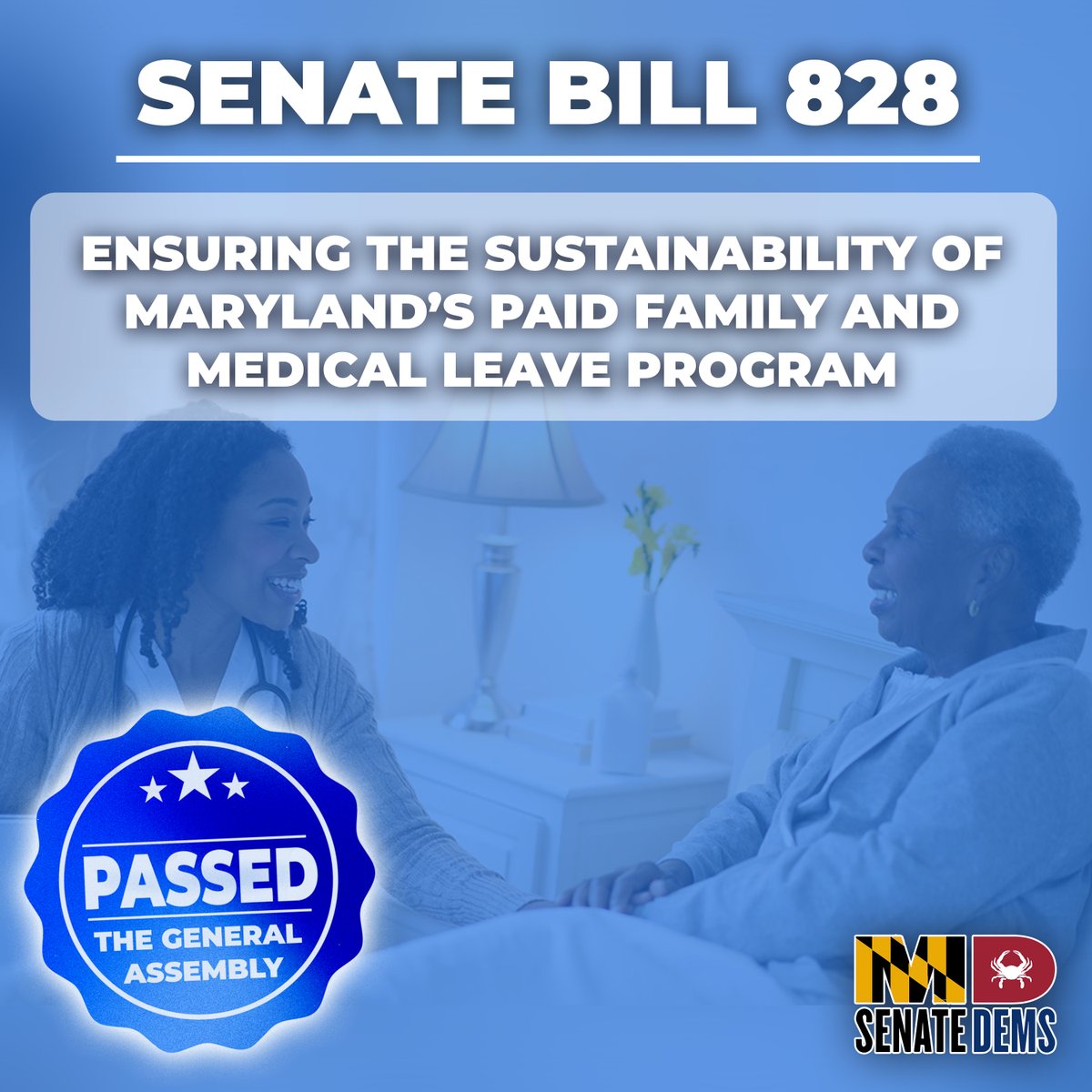 MD Senate Democrats tweet media