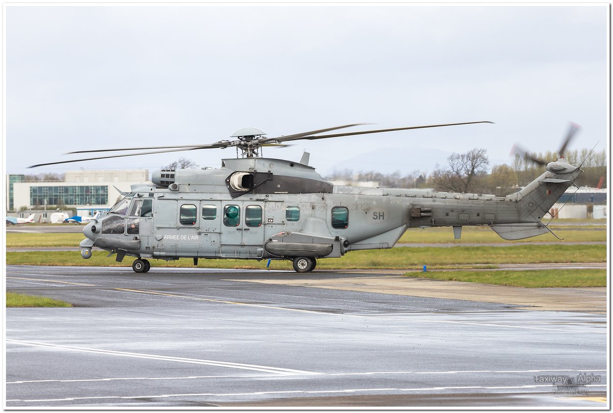 French Air Force| 2772| Euro copter |EC725-R2 | CAR019 | Glasgow International | EGPF | GLA | 10-04-2023 |  EH01.067Sqn Special ops #helicopter #military #frenchairforce📷 #eurocopter #ec725 #avgeekspotter #avgeek #avgeek #avaitionphotogtaphy #planepics📷 #glasgowairport #avition