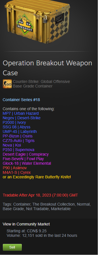 ItsEggR6's tweet photo. why is are cases getting so damn expensive wtf my skins i paid for years ago below 100$ are now worth over a grand https://t.co/ePO8WyK6E1