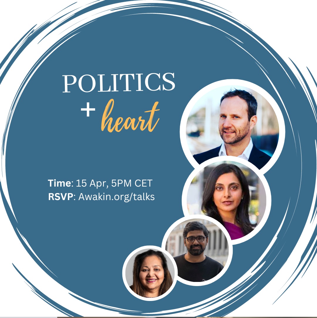 matstrolz's tweet photo. #Politics & #Heart - is this a feasable couple?
We deep dive on this in an #Awakin Talk on Sat, Apr 15, 5:00 PM CEST.
Check in: https://t.co/TJPWNO78cX
"Power without love is brutality, but love without consideration of power is sentimentality." (R. Neibuhr) https://t.co/JH0ke2rBsG