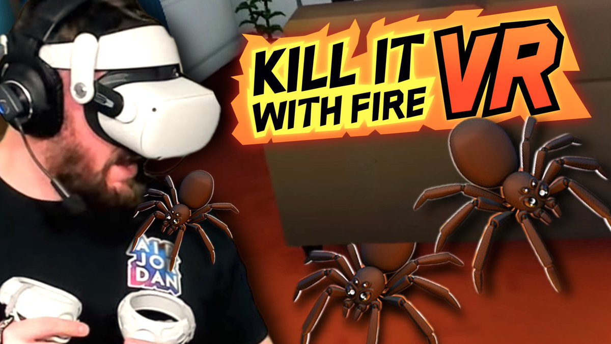 GAMERTAGVR's tweet image. Some gameplay of #KillitWithFire coming to all #VR platforms very soon!👉 youtu.be/z_Z_4KYVPQE

#PSVR2 #METAQUEST2 #PCVR