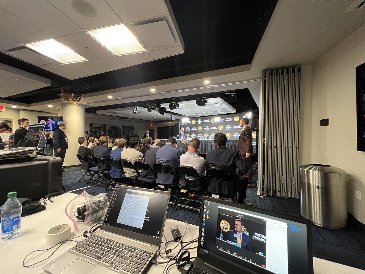 HammondComGroup's tweet photo. Congratulations to @QU_MIH &amp; @RandPecknold for winning the National Championship! It was an honor to witness your amazing achievement! See you again next year? #FrozenFourChampionship #frozenfour2023 #frozenfour2024 https://t.co/W3b4QAKNu2