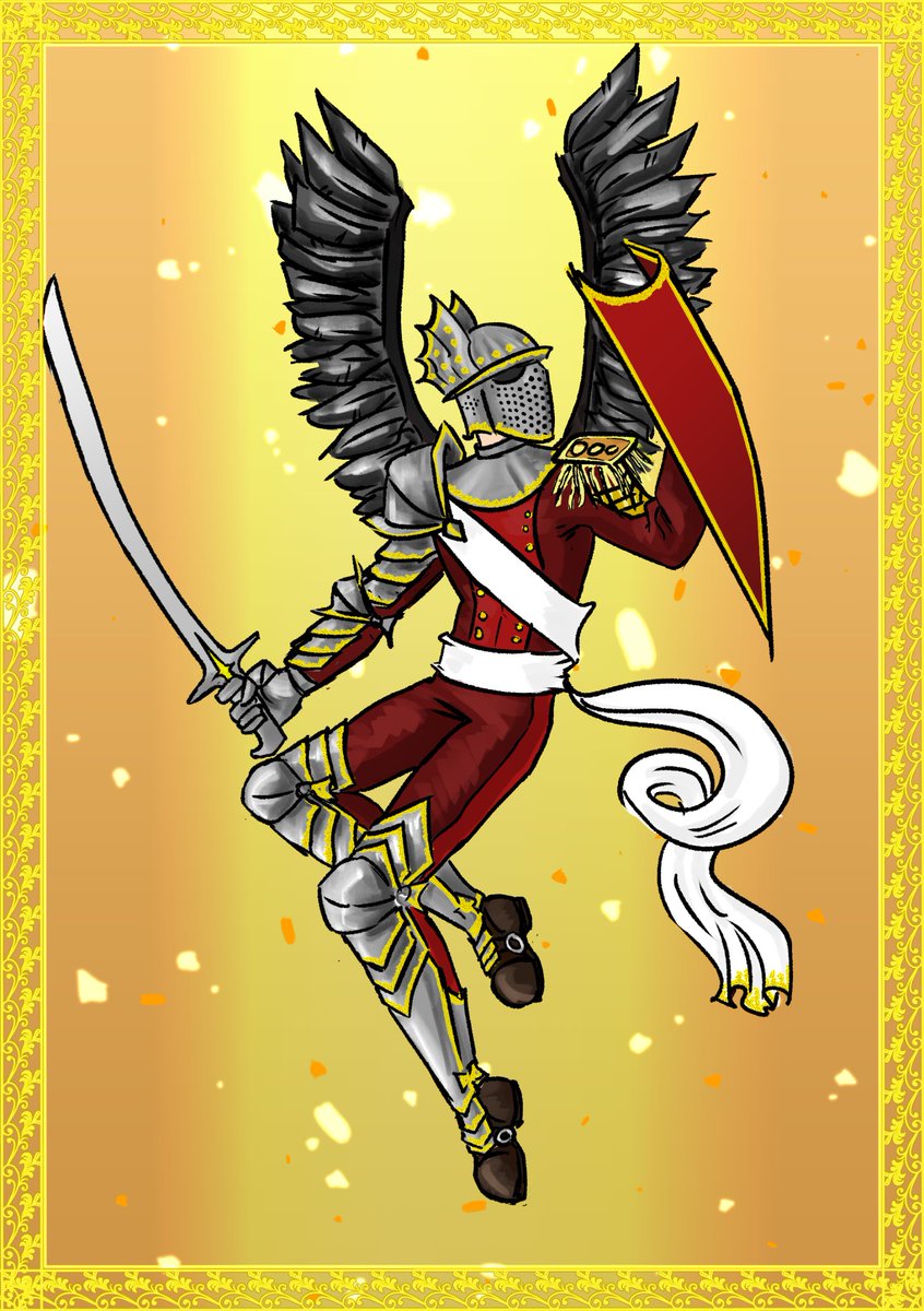 magical boy polish hussar #characterdesign