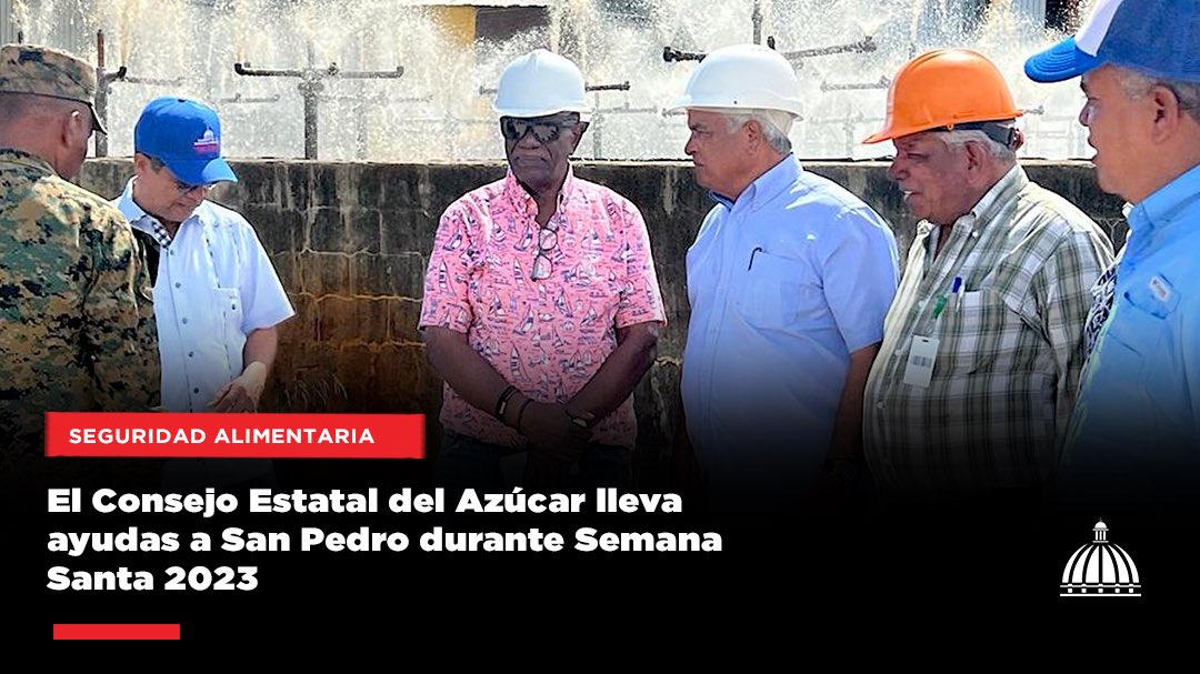 El director general de <a href="/DGBNRDO/">Bienes Nacionales RD</a> y director ejecutivo honorífico del <a href="/cea_rd/">Consejo Estatal del Azúcar</a>, Rafael A. Burgos, llevó electrodomésticos, artículos de cocina, medicamentos, entre otros, a varios bateyes y a los trabajadores del Ingenio Porvenir.
presidencia.gob.do/noticias/el-co…

#ComunicacionesDO