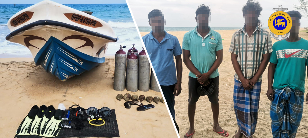 SRI LANKA COAST GUARD AND NAVY ARRESTED ILLEGALLY HARVESTED SEA CUCUMBERS
Read More==&gt;&gt;coastguard.gov.lk/index.php?id=7…