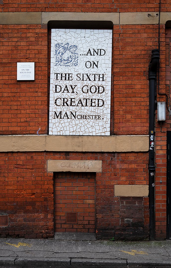 The "cheer up, don't look at the football scores" tweet": Graffoto went to Manchester and liked what it saw bit.ly/41xjv6r