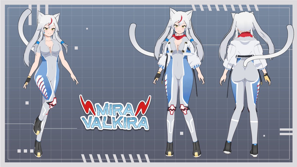 Aelva_exe's tweet photo. Kira_exe Ver.3.0.0 reference sheet! https://t.co/mxIIsr8C7D Model made by me
@MiraValkira
#VTuber #ENVTuber #VTuberUprisings #3DVTuber #SwedishVTuber https://t.co/pmXeUHBm3k
