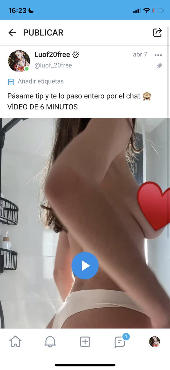 Por mi only gratis paso los vídeos de hasta 6 mnt por 5$