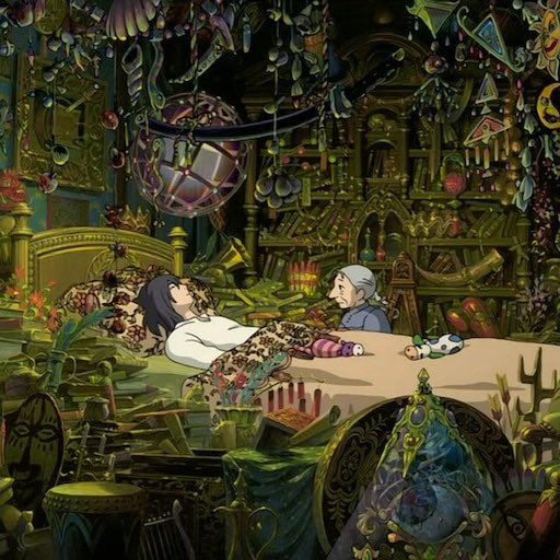 Howl&rsquo;s bedroom + Mia&rsquo;s bedroom in Princess Diaries 1 smooshed together would be my dream bedroom https://t