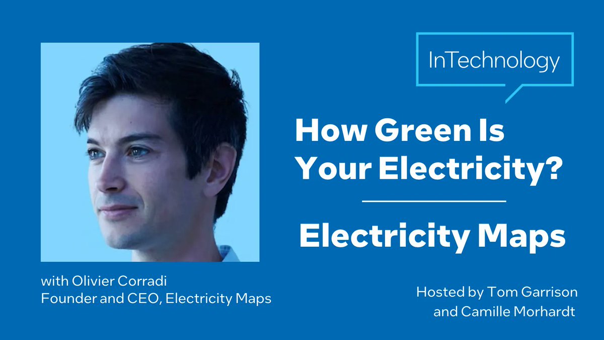 tommgarrison's tweet photo. “We're basically doing the best we can to fix climate change.” Learn about the #sustainability-minded purpose of #electricitymaps to fix #climatechange from @corradio, CEO @ElectricityMaps, in #InTechnology with me and Camille @morhardt.

https://t.co/QZvinv7ahP https://t.co/DvGRv8fHfH