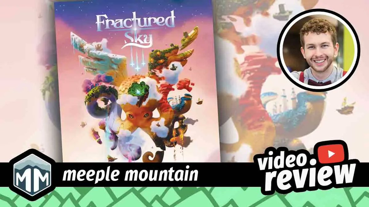meeplemountain's tweet photo. Fly away with Tyler as he checks out Fractured Sky, @iv___studio's upcoming area control title with hidden information and bluffing for 1-5 players.
https://t.co/loL5BOE0Tb
#BoardGame #Kickstarter #IVStudio #Bluffing #AreaControl https://t.co/MAJNWXpfOw