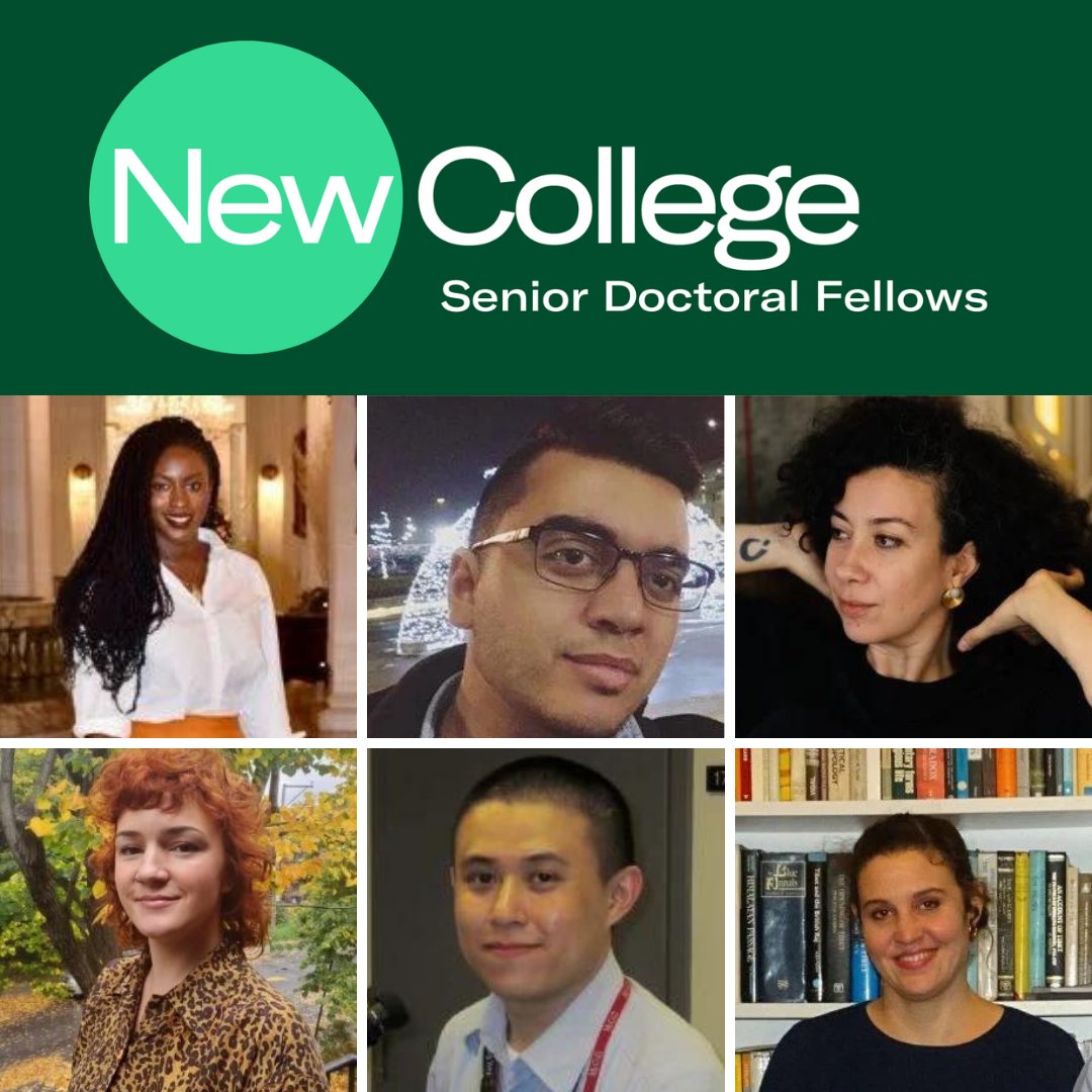 The Senior Doctoral Fellow Speaker Series is back!
This month, hear from #NewCollegeUofT's Senior Doctoral Fellows in <a href="/AfricanUoft/">African Studies Centre UofT</a>, <a href="/CSUofToronto/">Centre for Caribbean Studies</a>, <a href="/csesuoft/">Critical Studies in Equity and Solidarity UofT</a>, BPMH, and <a href="/UofT_HMB/">Human Biology @UofT</a> and their research! Learn more and register: uoft.me/95J

📍 Virtual, 1:30-3:00pm