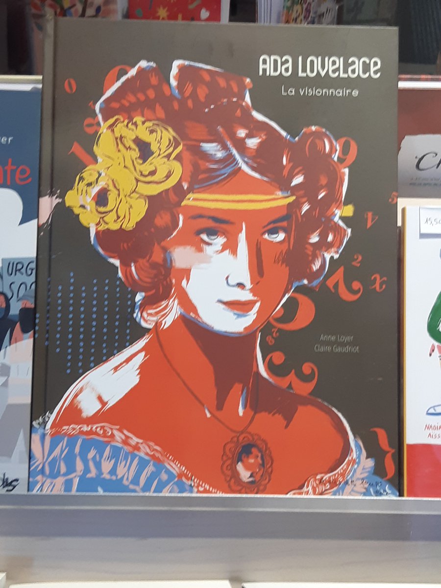 Mathalors's tweet photo. #promenademathématique ensoleillée de Anne Loyer et Claire Gaudriot
Et je tombe sur livre Ada Lovelace, la visionnaire pour #sacamaths @MathsSaca @LesMathsEnScene
Album dès 8 ans
#culture pour #mathenlivre #mathotheque #planmath
@braun24006603 @HalougiL @JeanMarcOrozco3 https://t.co/Crz8fChQej