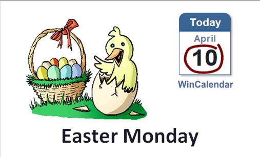 WinCalendar On Twitter Today Is Easter Monday The White Lily Is The 