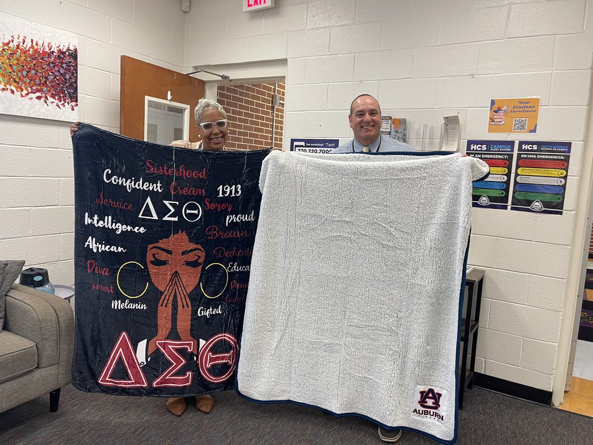 drwilliams08's tweet photo. We are celebrating our awesome APs this week!  Dr. Barnes and Mr. Calhoun are invaluable to HMS. Their hard work  and dedication does not go unnoticed. #hamptonpride @DrBEducates @HMS_HCS #assistantprincipalweek https://t.co/SrC1b96C5g