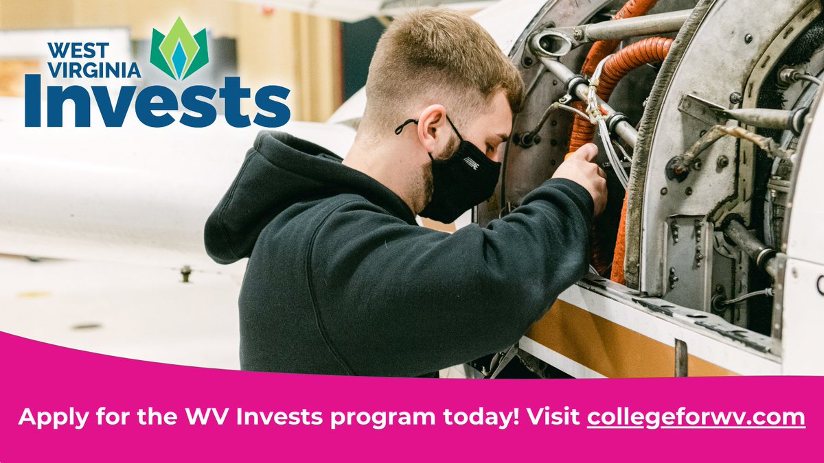 WVCTCS's tweet photo. Apply by April 15! ⏳WV Invests is a "last-dollar-in" financial aid program designed to cover the cost of tuition, mandatory fees and academic program fees for certificate or associate degree programs in specific high-demand fields. 
https://t.co/mz7qdIagmB https://t.co/cZ7Bm6KZox