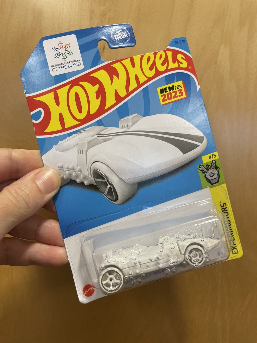 Well <a href="/NFB_voice/">National Federation of the Blind</a> and <a href="/Mattel/">MATTEL</a> have done it again! Another toy for #blind kids with #braille design. Check out the new #HotWheels “Braille Racer - Twin Mill.” I haven’t seen it in the store yet but heard <a href="/Target/">Target</a> and more may have them in stock.
