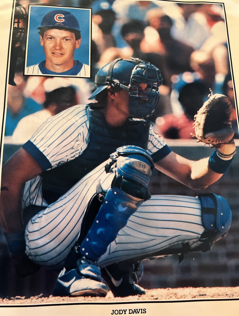 JodyDavisMLB's tweet image. Hey @Cubs. I caught 962 games for you between 1981-1988. Same number of Twitter followers I have right now. How about a retweet to help me hit 1000?